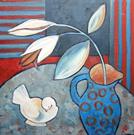 Joan Willingham - Lilies and Dove